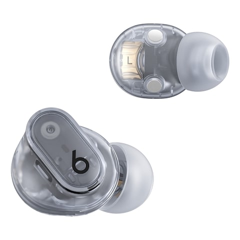 Beats Studio Buds Plus Truly Wireless Bluetooth In-Ear Earbuds With Charging Case Transparent