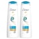 Dove Shampoo Daily Care 350ml Pack of 2
