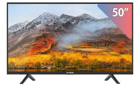 تليفزيون فريش 50 بوصة 4K فائق الدقة سمارت بنظام لينكس بريسيفر مدمج - 50MU434