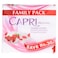 Capri Strawberry Softeners Soap 120 gr (Pack of 3)