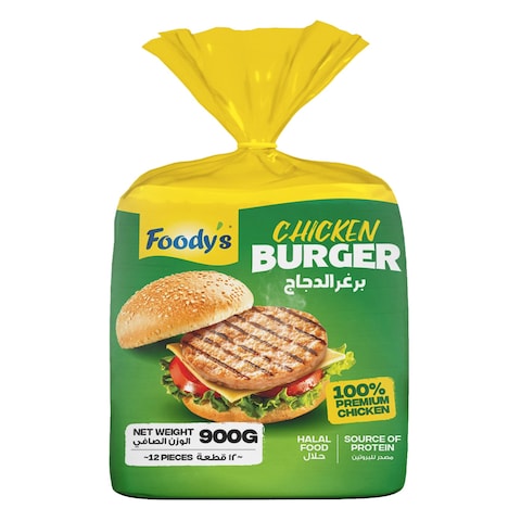 Foody&#39;s Chicken Burger 900GR