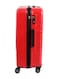 Biggdesign Lightweight Cats Design Carry On Luggage With Spinner Wheel And Lock System Red 24-Inch