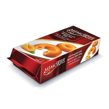 Memories Soft Doughnut With Apricot Jam Filling 40g x6