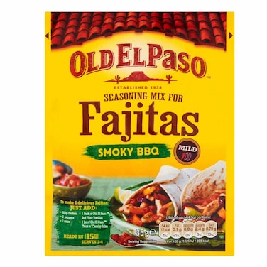 Old El Paso Smokey BBQ Fajita Seasoning 35GR