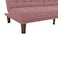 In House Maria 2 In 1 Sofabed Linen Upholstered - Dark Pink