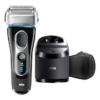 Buy Braun Series 5 Wet And Dry Electric Foil Shaver With Clean And Charge Station Black in UAE