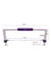 Generic Double Line Cake Slicer White/Purple