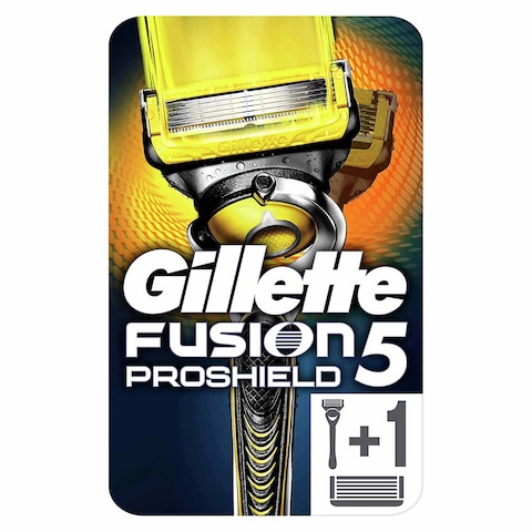 Buy Gillette Fusion Proshield Mens Razor - 2 Blades in Egypt