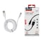 mpBLBERRI BLB-U318 Type-C USB Data Cable 3 Meter, White