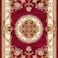 In House Velvet Turkish Rectangular Decorative Carpet - Red - 120x80cm