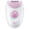 Braun Silk-Epil 3 Epilator With Shaver Head And Trimmer Cap 3270 White