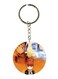 Anime Digimon Double Side Printed Keychain