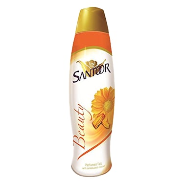 Santoor Beauty Perfumed Talc 400g White