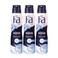 Fa Deodorant Spray Aqua 150mlx2's + 1free