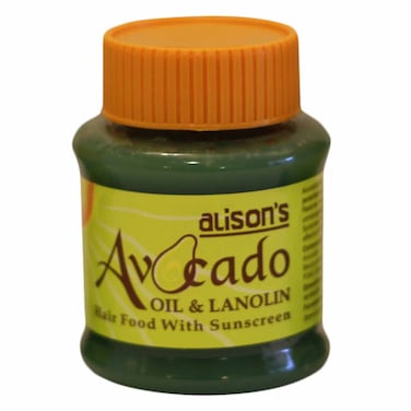 Alison&#39;s Avacado Oil And Lanolin Hair Food 50g
