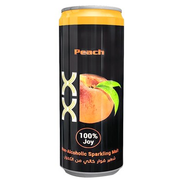 XX Peach Flavour Malt Beverage - 330 ml