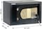 Rubik Safe Box With Key And Pin Code For Home Office Cash Money Jewelry, RB20AJ, (20X31X20Cm) Black