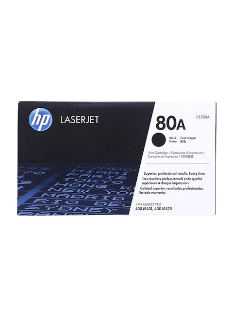 hp 80A Original LaserJet Toner Cartridge Black