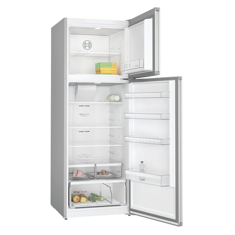 Bosch Series 4 Free-Standing Fridge-Freezer 563Liter With Freezer At Top 193 X 70 Cm KDN56XL31M Stainless Steel Look