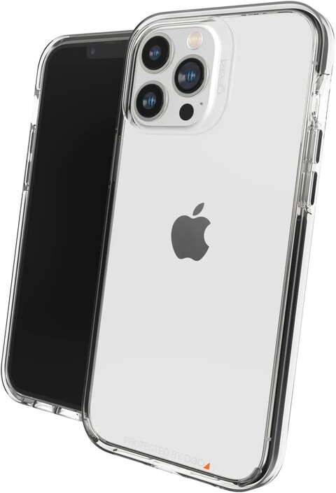 Gear4 Santa Cruz designed for iPhone 13 Pro MAX case cover with D3O Impact Protection upto 13 Feet / 4 Meter - Black