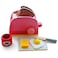 Toaster Wooden Pink Wooden Toy for Kids