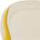 Royalford 14 Inches Melamine Ware Super Rays Oval Plate - Pasta Plates, Plate With Playful Classic Decoration, Dishwasher Safe, Ideal For Soup, Desserts, Ice Cream And More (Orange)