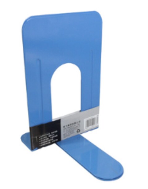 Deli 9263 Metal Book Ends 9 Inches 2 Set Assorted Colors