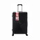 Travel One Hard Trolley Abs Luggage&nbsp;69Cm Black
