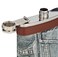 Praneel Hip Flask Steel - Jeans Design