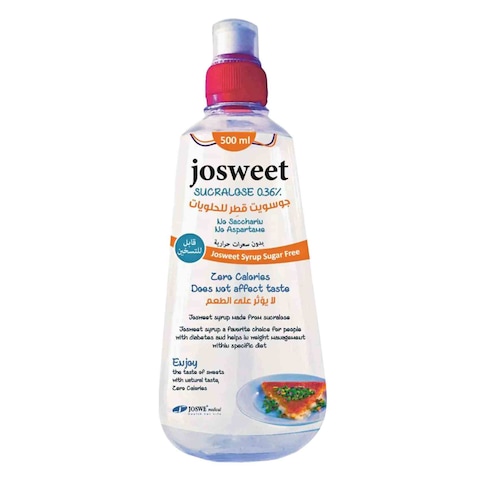 Josweet Syrup Sugar Free 500 Ml