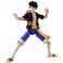 Anime Heroes One Piece Monkey D. Luffy Dress Rosa