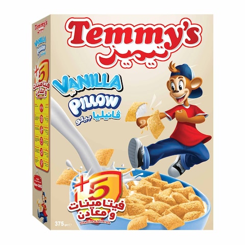 Temmy&#39;S Vanilla Pillow Cereal - 375 gram