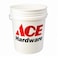 Plastic Pail Paint Bucket (18 L, White)