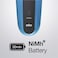 Braun Series 3 310S Rechargeable Wet &amp; Dry Electric Shaver For Men, Blue