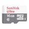 سانديسك ألترا  كارت ميموري ميكرو اس دي، فئة 10، 16 جيجا - SDSQUNB