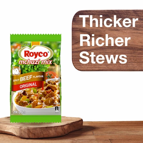 Royco Mchuzi Mix Beef, For Thicker, Richer Stews, Seasoning Powder, 200g​