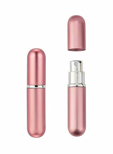 1-Piece Portable Mini Refillable Perfume Empty Spray Bottle Pink