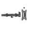 STARGOLD Dual Arm Monitor Desk Mount Stand For 17-32 Inch LCD/LED, Heavy Duty Gaming Monitor Stand Fully Adjustable Arms Hold 2 Screens