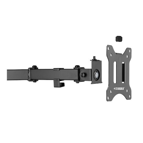 STARGOLD Dual Arm Monitor Desk Mount Stand For 17-32 Inch LCD/LED, Heavy Duty Gaming Monitor Stand Fully Adjustable Arms Hold 2 Screens