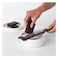 SLICE GRATER PLUS COVER DARK GREY