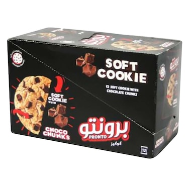 Pronto Chocolate Cookies 40g x12