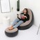BBstore Inflatable Lazy Sofa with Electric air Pump and Foot Rest For Indoor Living Area Bedroom Reading Room Office Balcony, Outdoor Travel Camping Picnic