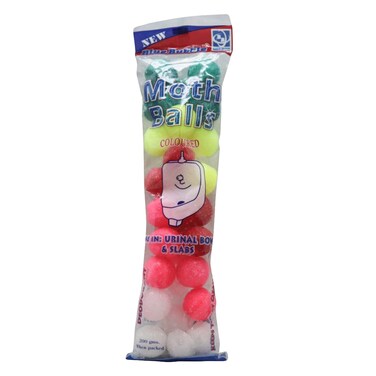 Blue Bubble Wc Moth Ball Color 200G