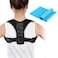Generic-Posture Corrector with Exercise Resistance Band Breathable Adjustable Upper Back Brace for Clavicle Support Shoulder Back Pain Relief for Men and Women