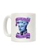 muGGyz Printed Ceramic Coffee Mug White 11Ounce