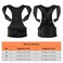 Generic-Adjustable Back Posture Corrector Shoulder Support Brace Strap Lumbar Lower Back Relief Belt Men Women