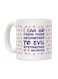 muGGyz World's Best Pumi Printed Coffee Mug White/Black 8x9.5x8centimeter