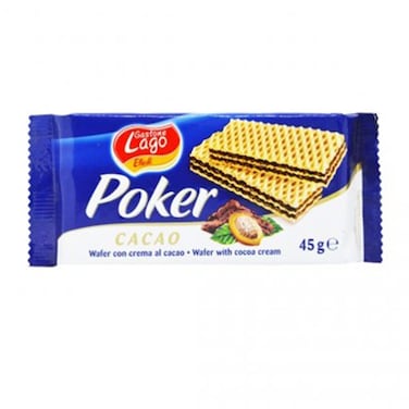 إليدي بوكر رقائق محشوة بكريمة الكاكاو 45 جرام