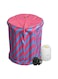 Generic - Portable Steam Sauna Pink/Blue