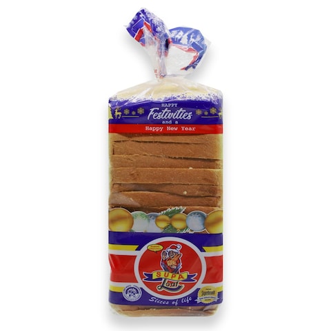 Supa Loaf White Sliced Bread 600g